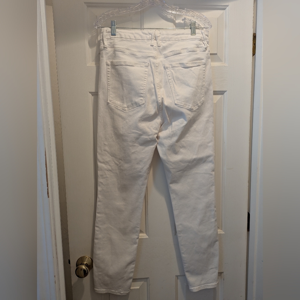 Good American White Skinny High Rise Jeans Size 16 Never Worn - Picture 2 of 12
